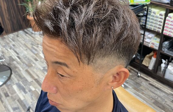 市原市メンズカット　フェードカットやパーマスタイル、キッズカット幅広くやっております